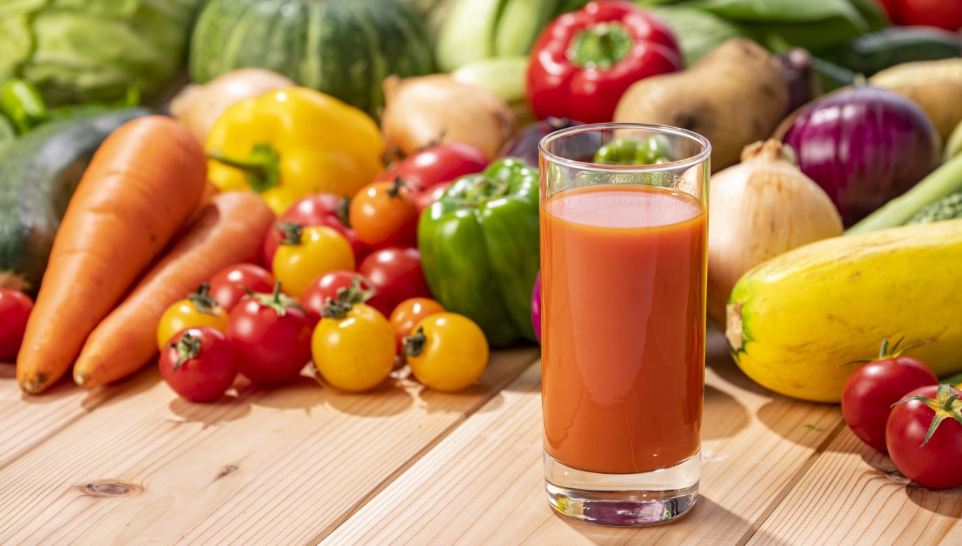 野菜ジュースで健康サポート！